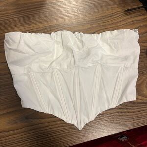 Princess Polly bubble bandeau corset top